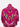 Mantón Rubí Fucsia