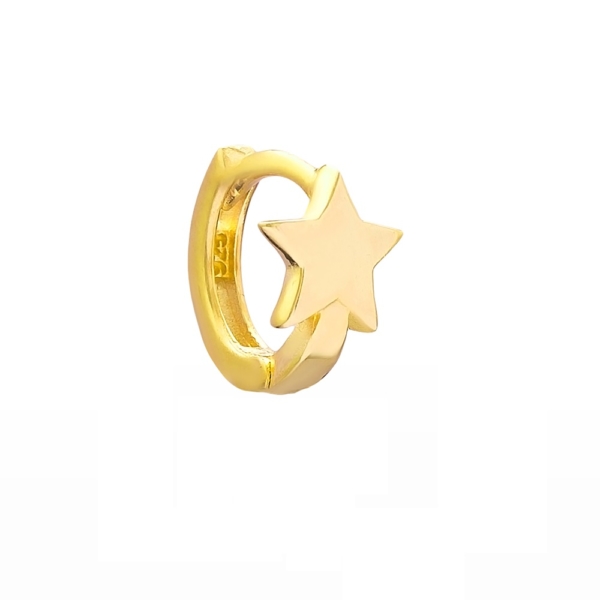 Argollita Estrella Gold